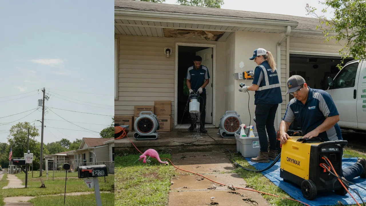 Storm Damage Water Removal in Orland Park, IL near me